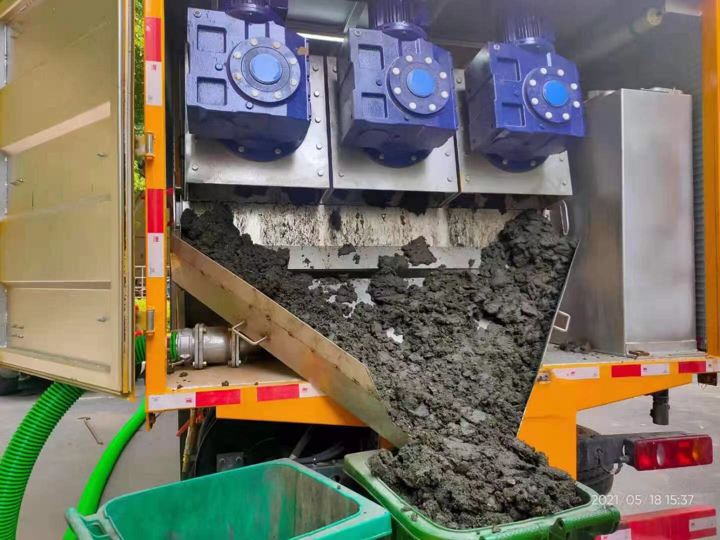 浙江化粪池清掏城市维护站-泥浆净化干湿分离处理